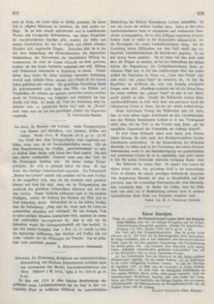 478 [Rezension] Die Freudenbotschaft unseres Herrn und Heilandes Jesus Christus