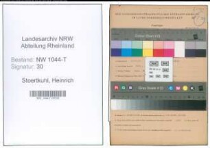 Entnazifizierung Heinrich Stoertkuhl , geb. 19.12.1900 (Ingenieur)