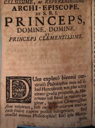 Apparatus philosophicus reflexionibus moralibus illustratus