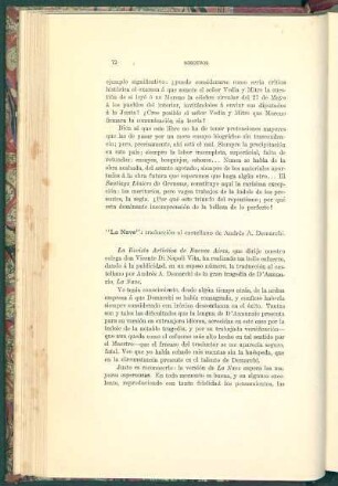 "La nave": traducción al castellano de Andrés A. Demarchi