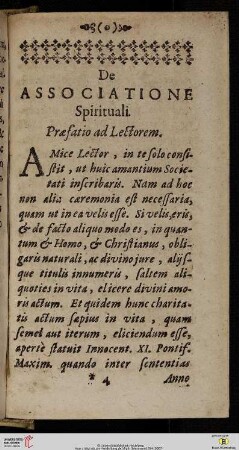 Praefatio ad lectorem