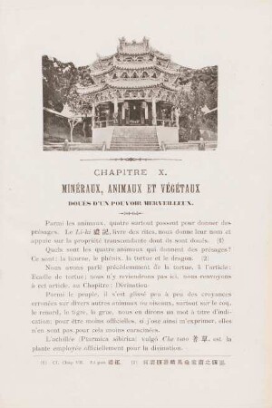 Chapitre X. Minéraux, animaux e végétaux ...