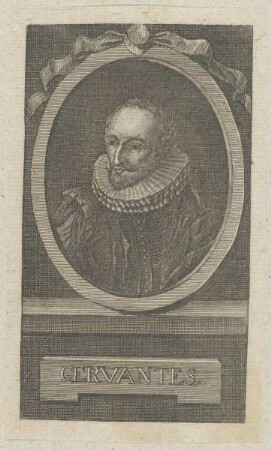 Bildnis des Miguel de Cervantes Saavedra