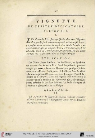 Vignette de l'épître dédicatoire