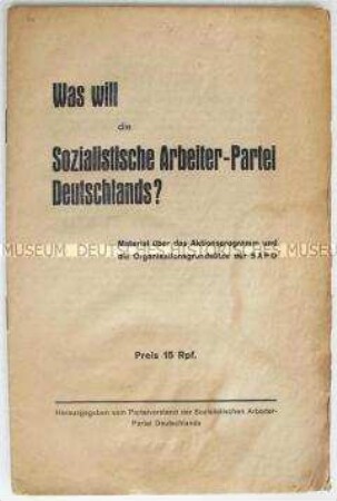 Programmatische Schrift der SAP