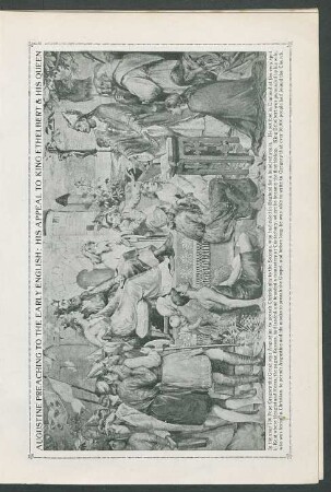 Tafel: Augustine preaching to the early English: [...]