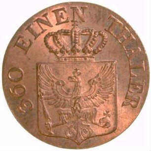 Münze, Pfennig, 1841