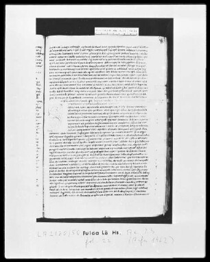 Augustinus, Opera varia — Initiale S (ensus), Folio 22 recto