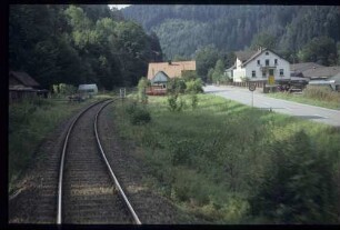 Wegübergang in km