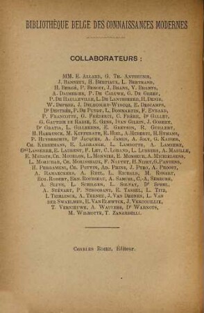 Histoire des lettres Belges d'expression française, 2