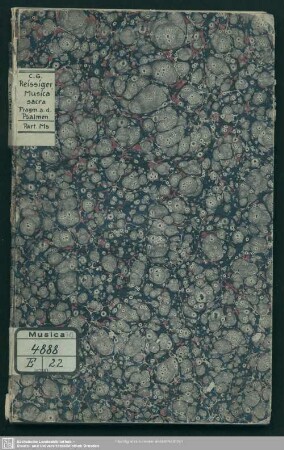 Musica sacra - Mus.4888-E-22 : V (4), Coro, orch; FenR 1.14