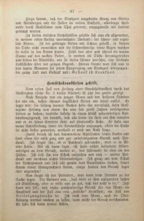 Gemüthskrankheiten geheilt