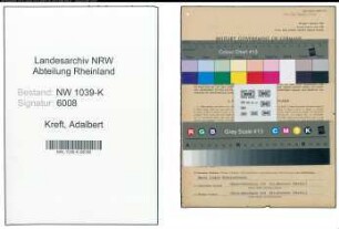 Entnazifizierung Adalbert Kreft , geb. 09.10.1922 ()