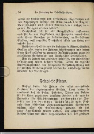 Feindliche Finten