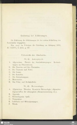 Erklärung der Abkürzungen
