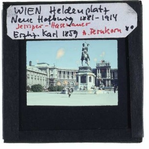 Wien, Hofburg,Wien, Neue Burg,Wien, Heldenplatz,Wien, von Fernkorn, Reiterstandbild für Erzherzog Karl