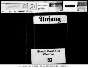 Rechnungsjournal über Einnahmen vom Oktober 1919 - Dezember 1920