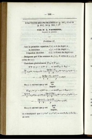 Solution du problème 27.