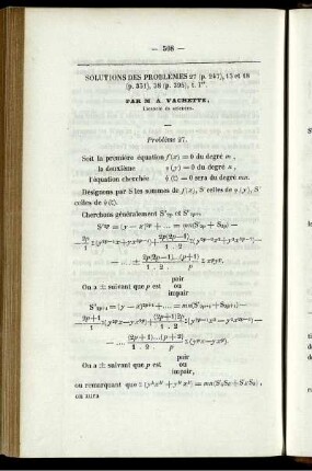 Solution du problème 27.