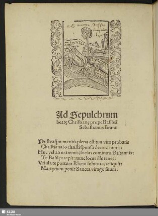 Ad Sepulchrum beatae Christianae ...
