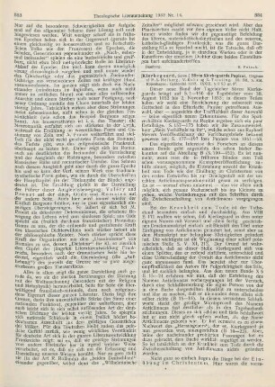 334-335 [Rezension] Heiberg, A., Søren Kierkegaards Papirer. 10. Bd., 5. Abt