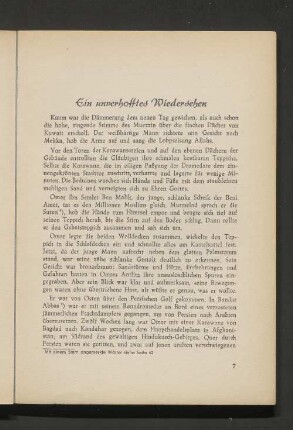 Ein unverhofftes Wiedersehen