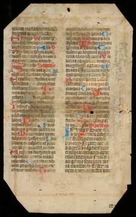 Missale (Fragment)