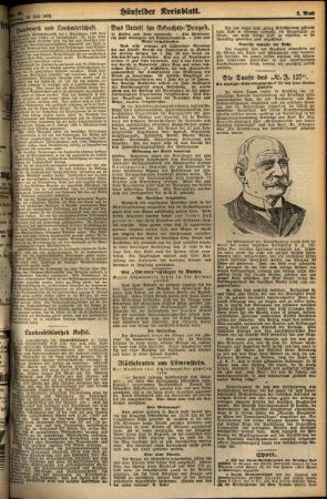 Zweite Ausgabe vom Dienstag, den 10. Juli 1928.