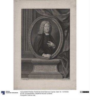 Porträt des Ernst Salomon Cyprian