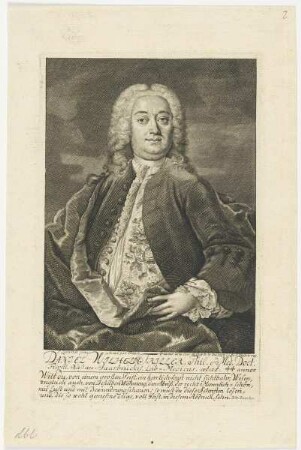Bildnis des Daniel Wilhelm Triller