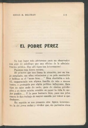 El pobre Pérez