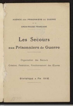 1916: Statistique a fin 1916