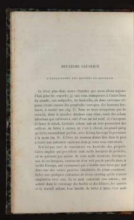 Deuxieme causerie [...]