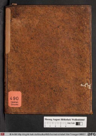 Ex Historia Ecclesiastica De Recondita Veteris Ecclesiae Theologia Et Solenni Sacrorum coram profanis & nondum initiatis Occultatione Commentarius Gebhardi Theodori Meieri ...