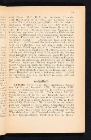Aufenthalt.