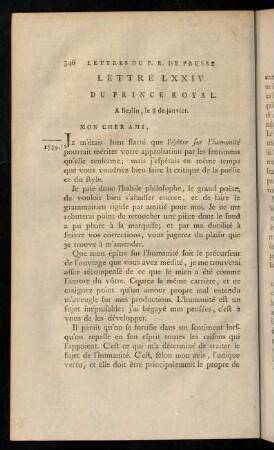 346-359, Lettre LXXIV.-LXXVII.