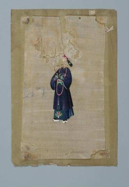 Malerei auf Reispapier (Markpapier): Mandarin