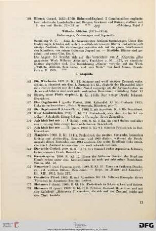 I. Graphik (Nr. 165-194)