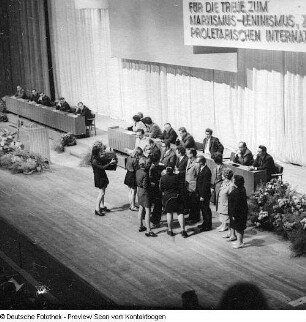 Eröffnung Parteilehrjahr 1972/1973