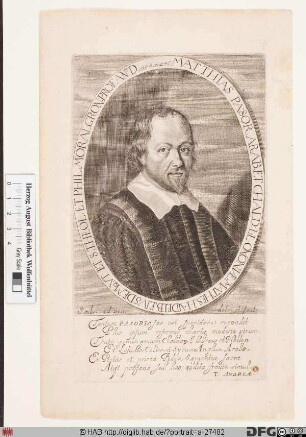 Bildnis Matthias Pasor