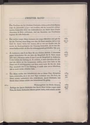 Zweiter Band (Nr. 162-230)