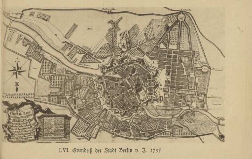 LVI. Grundriß der Stadt Berlin v. J. 1737