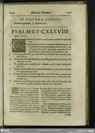 In Psalmum CXXXVIII.[i.e. CXXXVII.] Psalmus CXXXVIII.[i.e. CXXXVII.]