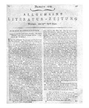 Gräter, F. D.: Nordische Blumen. Leipzig: Gräff 1789