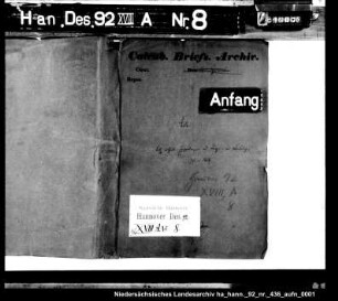 Erteilte Exspektanzen auf bürgerliche und bäuerliche Lehen