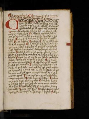 Reinerus de Pisis: Pantheologia. Circumcisio cap. I-IX. Ex pantheologia. Cur circumcisio fuit instituta a deo duabus rationibus. Capitulum primum. Circa circumcisionem considerare debemus tria …