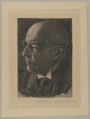 Bildnis des Oswald Sprengler