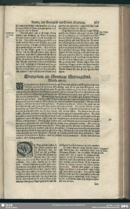 Evangelium am Sonntage Septuagesimä. Matth. am 20