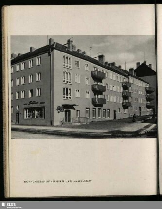 Wohnungsbau Lutherviertel, Karl-Marx-Stadt