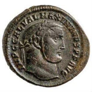 Münze, Follis, 310 - 311 n. Chr.